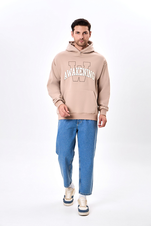 Толстовка короткая длина